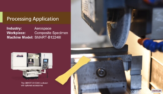SMART-B1224III_Aerospace│Composite Specimen Processing  Application