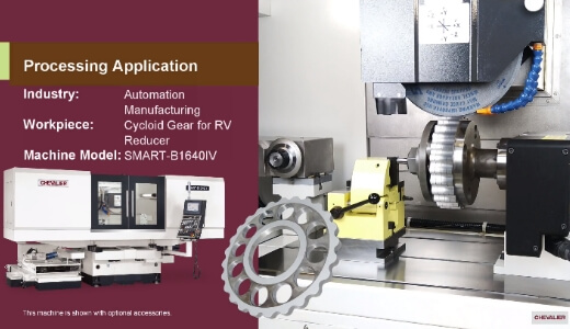 SMART-B1640IV_Automation Manufacturing│Cycloid Gear for RV Reducer Processing Application