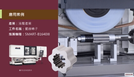 SMART-B1640III_液壓產業│擺線轉子加工應用