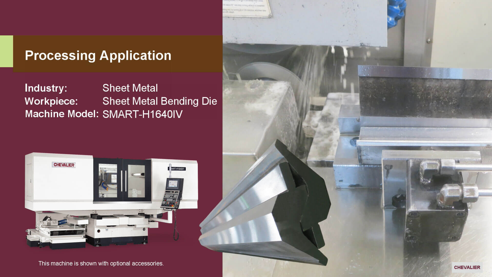 SMART-H1640IV_Sheet Metal│Sheet Metal Bending Die Application