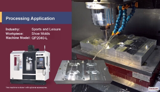 QP2040-L_Sports and Leisure│Shoe Molds Processing Application