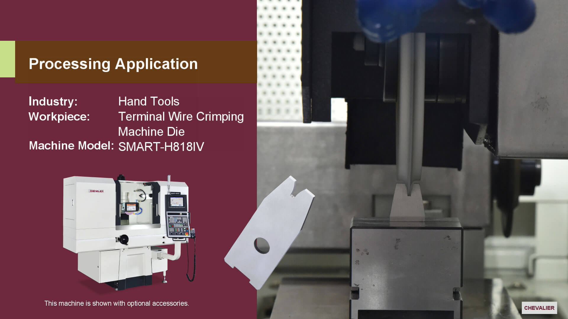 SMART-H818IV_Hand Tools│Terminal Wire Crimping Machine Die Application