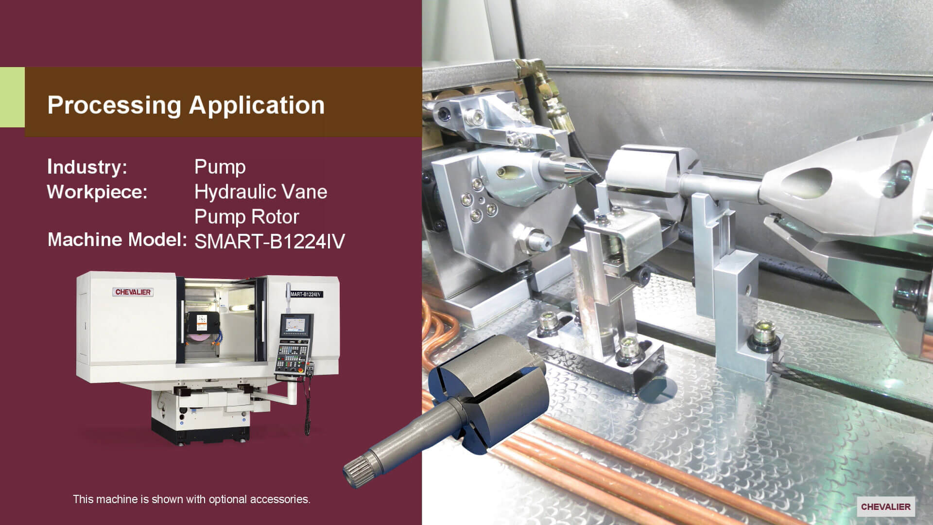 SMART-H818IV_Pump│Hydraulic Vane Pump Rotor Application
