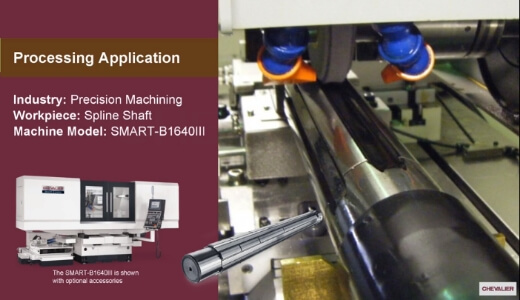 SMART-B1640III_Precision Machining Industry│Spline Shaft Processing Application