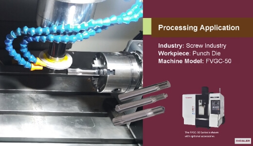 FVGC-50_Screw Industry│Punch Die Processing Application
