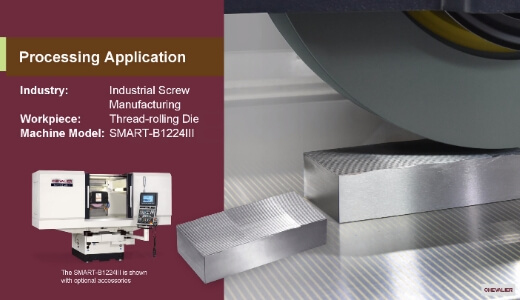 SMART-B1224III_Industrial Screw Manufacturing Industry│Thread-Rolling Die Processing Application