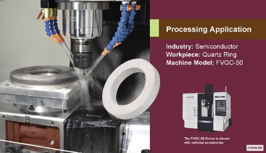 FVGC-50_Semiconductor Industry│Quartz Ring Processing Application